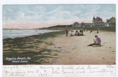 Higgins Beach - Beach Scene - Higgins Beach, Me. (P-M 1905) - 87.3.01