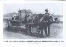 Higgins Beach - Bull & Cart - 1890 - 95.27.131