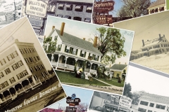 Collage - Moulton House, Valle's Inn, Scarboro Inn