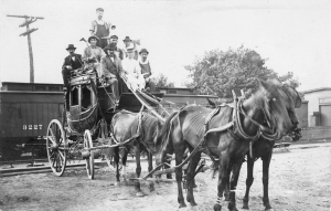 Concord Coach, Scarborough, ca. 1900
