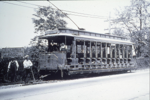 Open Air Trolley, Scarborough, ca. 1910