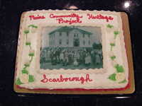 Students celebrate MCHP with cake