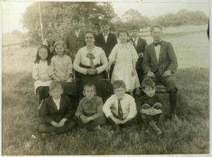 Scottow's Hill One Room School Students, ca. 1920