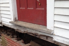 1_2019-07-11-Schoolhouse-off-foundation-Front-Door-Joyce-Alden-IMG_2239