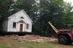 1_2019-07-17-Schoolhouse-moved-back-off-foundation.-Joyce-Alden-Joyce-Alden-IMG_2257