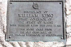 Marker 79 - Birthplace of William King