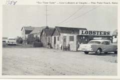 Googins "See Them Swim" Live Lobsters at Googins - Pine Point Beach, Maine - 1958 - 2018.13.10