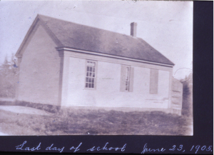 Original Oak Hill School, Scarborough, June 23, 1905