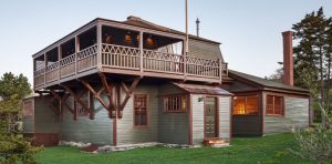 Photo of the Winslow Homer Studio at Prouts Neck in Scarborough, Maine, 