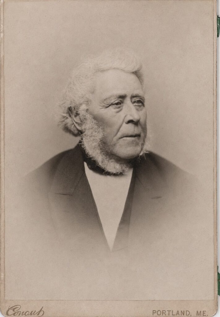Photo of Charles Moulton, circa 1880s. 