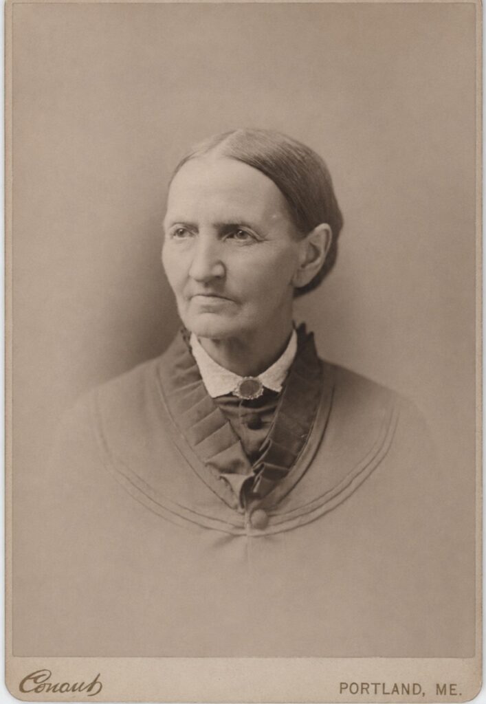 Photo of Hannah Meserve Moulton, circa 1876-1884